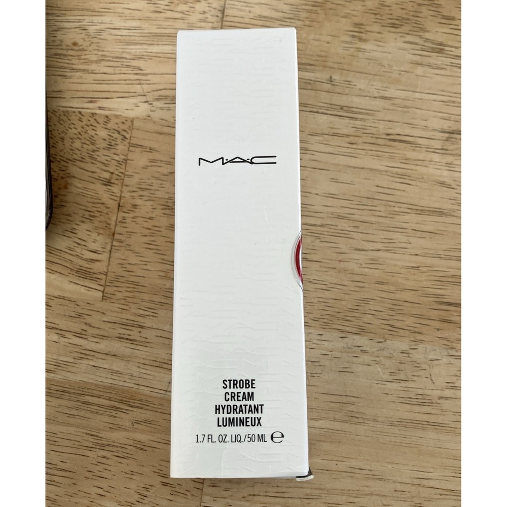 MAC Strobe Cream Hydratant Lumineux Pinklite 1.7 fl oz 50ml NIB Hydrating‎ Glow
